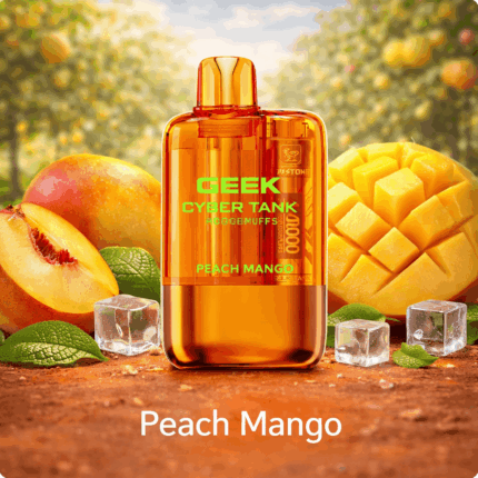 Keystone --cyber tank 40k puffs disposable--Peach Mango